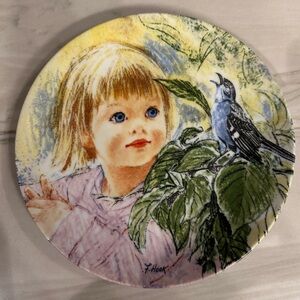 Frances Hook Discovery Art Collector Plate Frances Hook Legacy Series